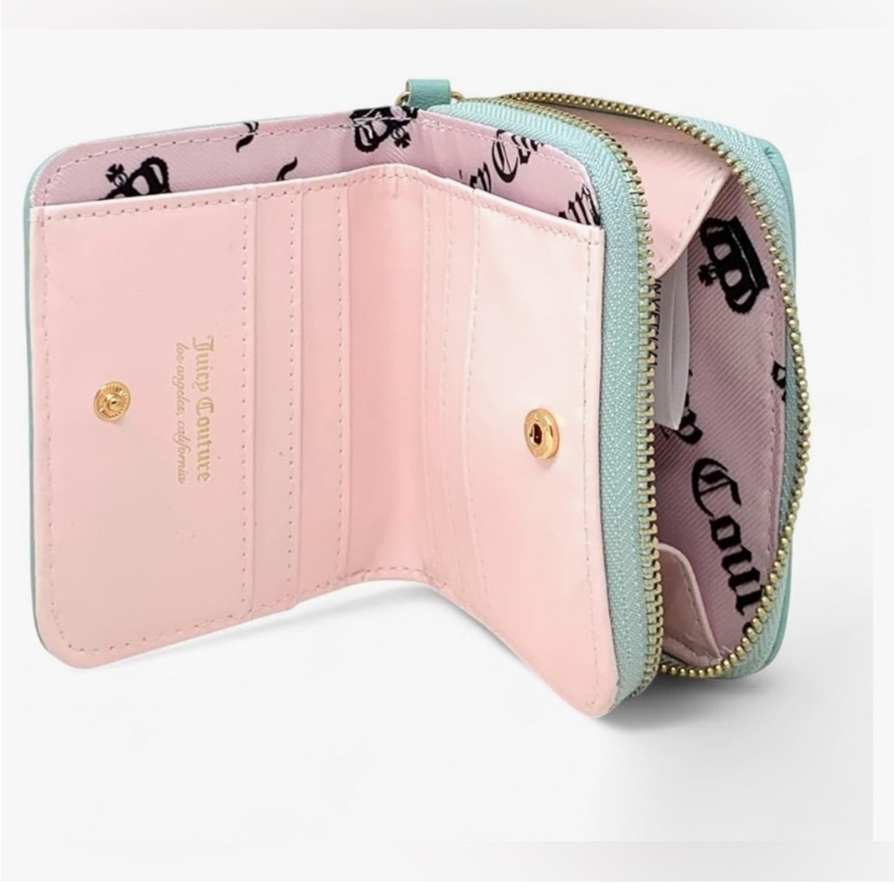 Juicy Couture Sweet Black Wallet with Strawberry 🍓 Print - Picture 11 of 11